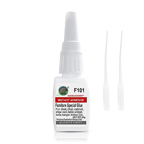 Wood Glue for Furniture, Professional Furniture Repair Glue, for All Kinds of Wood Furniture, Metal Furniture, Plastic Furniture, Stone Products, Ceramic Products Repair and bonding.（20g/Clear）