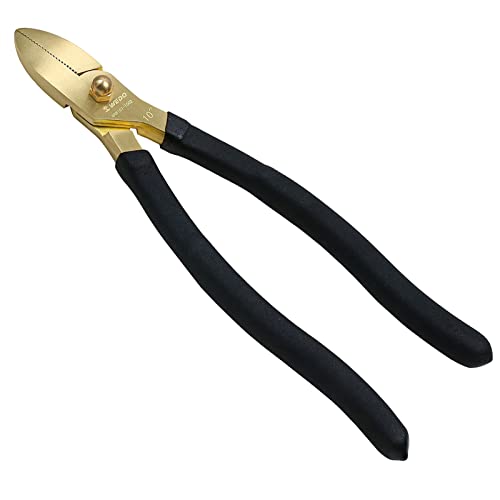 WEDO Brass Diagonal Cutting Pliers 10", Side Cutter with Non-Slip Handle, Side Cutting Pliers - size: 10"Diagonal Cutting Pliers