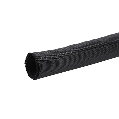 Automotive Mesh Woven Wire Sheathing Split Wire Loom 5/16"-28ft - style: 5/16" - 28 Feet