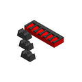 MagAttach Socket Extension Organizers (1/4", Red/Black) - color: Red/Black, size: 1/4"