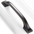 Oil Rubbed Bronze Cabinet Pulls 3-3/4 Inch Drawer Pull 10 Pack 8222 - color: Oil Rubbed Bronze, size: 3-3/4 Inches, style: 10 Pack Arch Pull