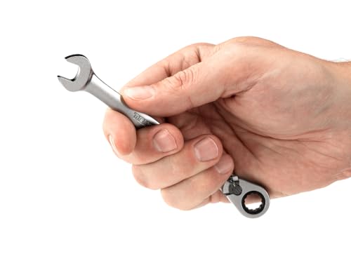 TEKTON 11/32 Inch Reversible Ratcheting Combination Wrench | WRC23309 - size: 11/32-Inch, style: Inch