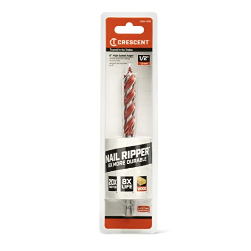 Crescent High Speed Auger Drill Bit | 1/2" x 6" | CDSA-629 - style: 1/2" X 6"