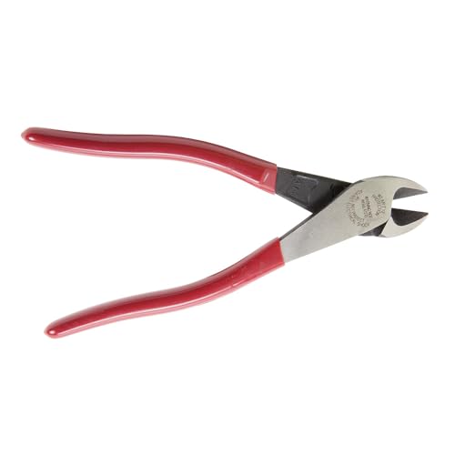 Klein Tools D228-8 Pliers, Diagonal Cutting Pliers with Short Jaw and Beveled Knives, High-Leverage Color-Coded Wire Cutters, 8-Inch 8-Inch Tool Set