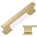 COTYKILEY 10 Pack 3.75 Inch(96mm) Champagne Bronze Cabinet Handles Gold Kitchen Cabinet Pulls Cabinet Door Handles Kitchen Cabinet Hardware - color: Champagne Bronze, size: 3.75" Hole Center（96MM）