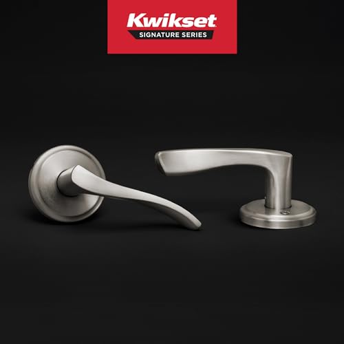 Kwikset 720SEL-15 Sedona Lever Passage Door Lock with 6AL Latch and RCS Strike Satin Nickel Finish - color: Satin Nickel, size: Passage