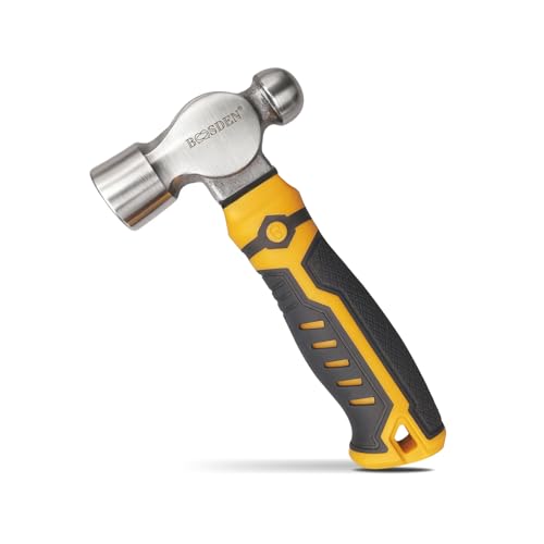 BOOSDEN Small Ball Peen Hammer Stubby Short Handle Ballpeen Hammer 8 oz - size: Ball Peen Hammer