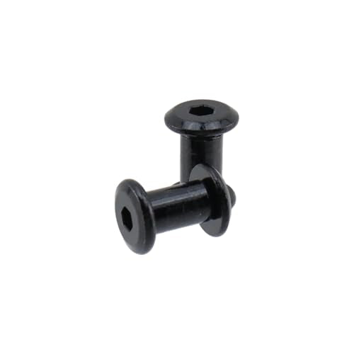 20 Sets M4 x 8mm Binding Post Screws Fastener Bolts Cap Nuts - size: M4 x 8mm