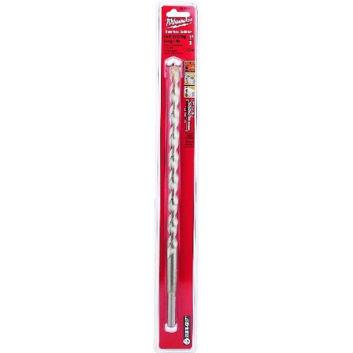 Hammer Drill Bit,3-Flat,1/2x12 In - size: 1/2-by-10-by-12-Inch