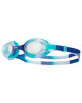 TYR Kids' Swimple Goggles - Colorful Swim Goggles for Beginners - color: Clear/Purple