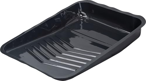 Shur-Line Metal Paint Tray Liner, 9.5 in. Deep-Well Metal Tray for Loading Rollers, Holds Paint for Walls and Ceilings