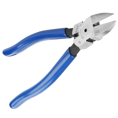 8inch Blue Diagonal Flush Wire Cutting Pliers Side Cutters Pliers Dikes Wire Cutters for Clean Cut and Cutting Needs (1)