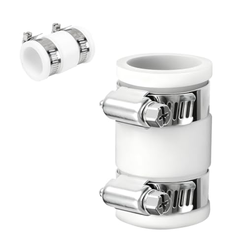 1056-075 3/4" Flexible PVC Condensate Coupling to Plumbing Condensate Pipe
