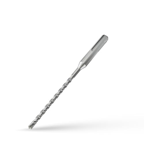 CSOOM SDS Plus Rotary Hammer Drill Bit 1/4"x6.3", Professional Concrete Drill Bit for Concrete, Brick, Stone and Cement Walls - size: 1/4"x6.3"