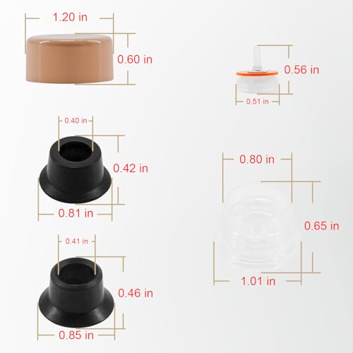 RK-17MH Outside Faucet Repair Kit Metal Handle Compatible with Woodford Model 17 - size: RK-17MH