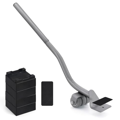 22" Furniture Lifter Tool, Appliance Metal Lifter for Heavy Furniture Grey - size: Grey-22 IN