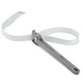 DURATECH Strap Wrench 12" Handle, Adjustable Nylon Strap Pipe Wrenches - color: Grey, size: 12 Inch