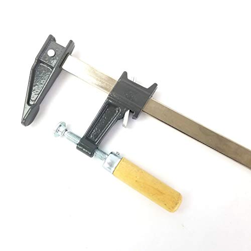 EDM Pack of 10 Heavy Duty Woodworking Bar Clamps, 2 ea 12"-36" Quick Release Type, 2.5 in. Throat Depth