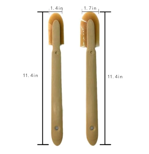 Caulk Caulking Silicone Sealant Finishing Tool Spreader Spatulas Applicator Rubber Tools 2 Size Set (1.4 Inch, 1.7 Inch) - size: 1.4 Inch, 1.7 Inch