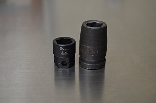 Astro Tools 78310 10-Piece 3/8" Drive Low Profile Nano Impact Sockets - SAE - size: 3/8" SAE - 10 Pieces