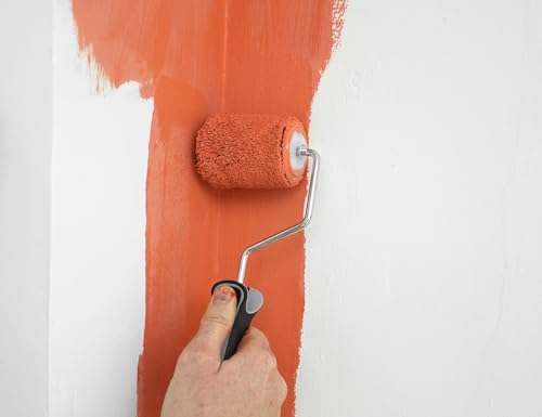 ROLLINGDOG Paint Roller kit with Extension Pole - color: 3" &9" paint roller kit