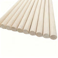 Kang&Chang 1/2 x 16 Inch Birch Dowel Rods, Round Hardwood Sticks, 10 Pack - size: 1/2" x 16" - 10 PCS