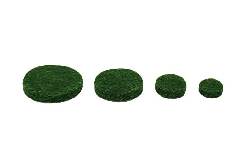 Shepherd Hardware 9423 Self-Adhesive Felt Surface Protection Pads, Assorted Sizes, 46-Count, Green - style: Assorted Sizes, 46 pieces