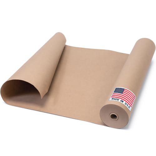 Floor Protection Natural Brown Rosin Paper 24" x 166 ft - style: 332 sq ft (24" x 166' Roll)