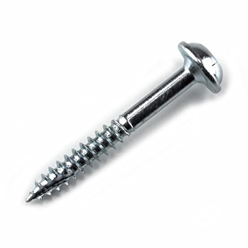 Kreg Zinc Pocket-Hole Screws - SML-F125-500, 500 Count, 1-1/4 Inch