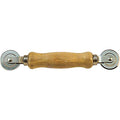 Prime-Line Screen Rolling Tool with Wood Handle and Steel Ball Bearing Wheels (Single Pack) - size: 1/16/ in. x 1/8 in.
