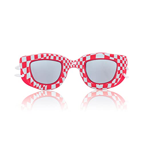 Speedo Kids' Swim Goggles Sunny G Ages 3-8 - color: Red/Cool Blue