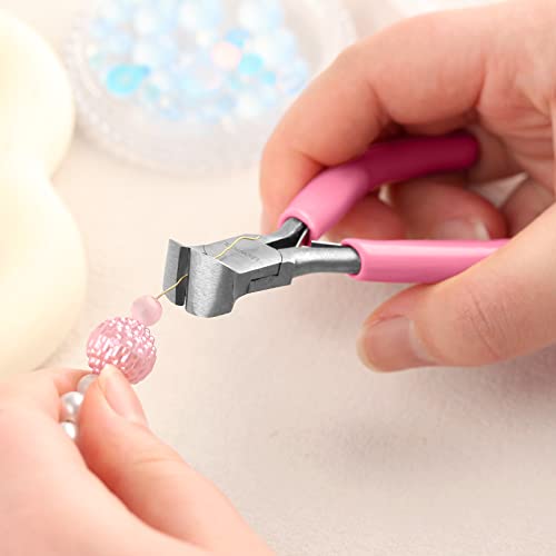 4-Inch End Cutting Pliers - Mini Jewelry Pliers Wire Cutter for Jewelry Making - End Snips Nail Puller - style: End Cutting Pliers
