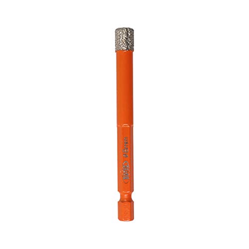 BGTEC Dry Diamond Drill Bits 1pc 5/16" with Quick Change Hex Shank for Granite Marble Porcelain Tile Ceramic - size: 08mm 5/16"