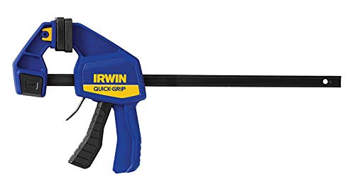 IRWIN QUICK-GRIP One-Handed Bar Clamp, Medium-Duty, 12", 5 Pack, 1964718