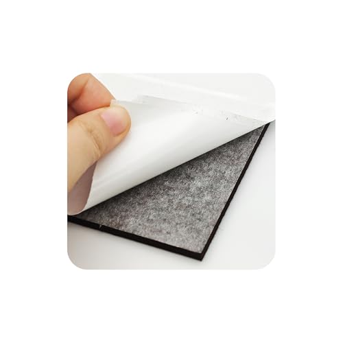 16PCS 3.54 x 3.54 Inch Square Felt Pads, Soft Adhesive Non-Slip Backed Felt, Cuttable Floor Protectors for Furniture Legs, Brown Anti Scratch Furniture Pads - size: 3.54 x 3.54 Inch