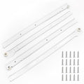 Litoexpe 1 Pair 16" Drawer Slides with Screws - size: 16 Inch
