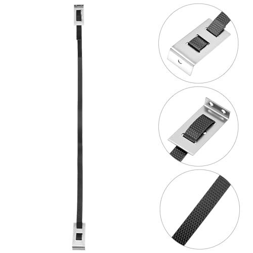 QWORK 6 Set Drawer Repair Kit - Stainless Steel Support Brackets with Screws, Bands for Reinforcing and Repairing Broken Sagging Wood Drawers
