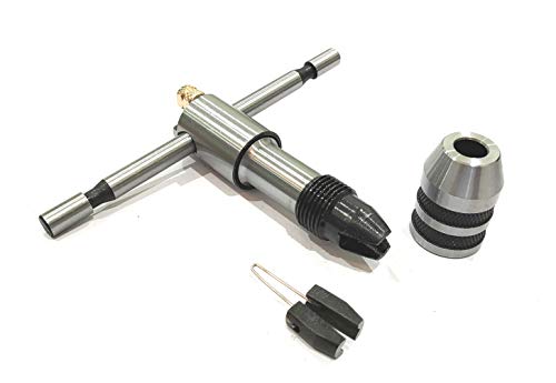 A.D International Reversible Ratchet Adjustable Tap Wrench Machine Tools ((1/16'' to 5/32''(1.5 to 4.0 mm)) - size: (1/16" to 5/32" (1.5 to 4.0 mm))