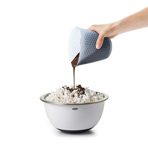 OXO Good Grips 2-Cup Squeeze & Pour Silicone Measuring Cup with Stay-Cool Pattern - size: 2 Cup, style: Cup