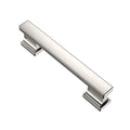 Alzassbg Brushed Satin Nickel Cabinet Pulls and Handles 10 Pack, AL3061SN - color: Brushed Satin Nickel, size: 3-3/4" Hole Center