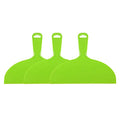 uxcell Putty Scraper 10" Plastic Flexible Putty Knives Disposable Spreader for Taping Drywall Wall Painting Green 3pcs - size: 10"