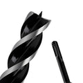 1-1/5" x 9" Auger Drill Bit with SDS Plus Shank for Wood - size: 1-1/5"x9"