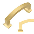 Amerdeco 10 Pack Brushed Gold Cabinet Pulls 3" - color: Brushed Gold, size: 3" hole center