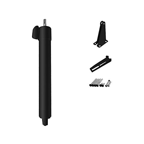 Touch 'n Hold Smooth - Heavy Duty Door Closer System (Black) - color: Black