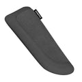 Alcantane Elbow Rest: Memory Foam Support for Car Legs and Knee, Anti-Fatigue - color: black right hand pad