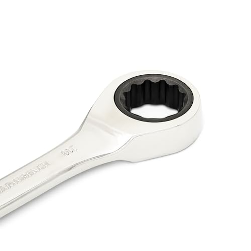 GEARWRENCH 18mm 90-Tooth 12 Point Stubby Combination Ratcheting Wrench | 86848 - style: 18mm