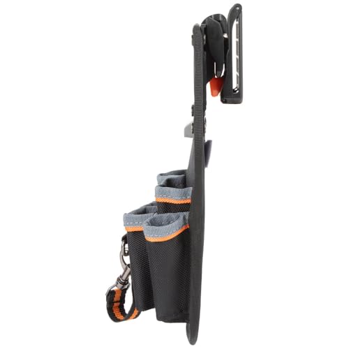 Klein Tools MODbox Tool Pouch, Electrician Bag, Quickly Attach and Release from Tool Belts and MODBox Rail System - size: 6-Pocket, style: 6-Pocket Pouch