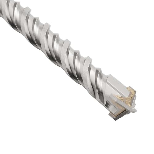 2 Pcs 5/8"x 12.2"(16x310mm) SDS Plus Rotary Hammer Bit for Concrete - size: 5/8 in x 12.2 in (16 x 310mm)