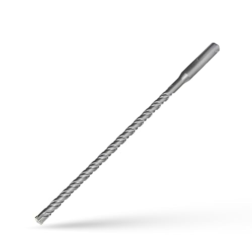 CSOOM SDS Plus Rotary Hammer Drill Bit 1/4"x10.24", Professional Concrete Drill Bit for Concrete, Brick, Stone and Cement Walls - size: 1/4"x10.24"