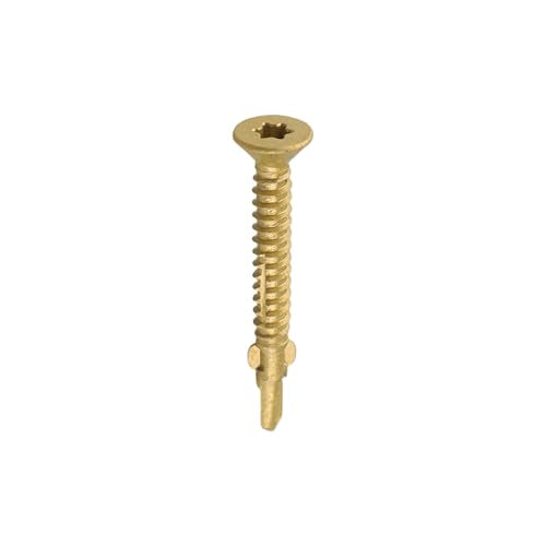 #10 x 1-5/8" Reamer Tek Torx/Star Head Self-Drilling Wood to Metal Screws